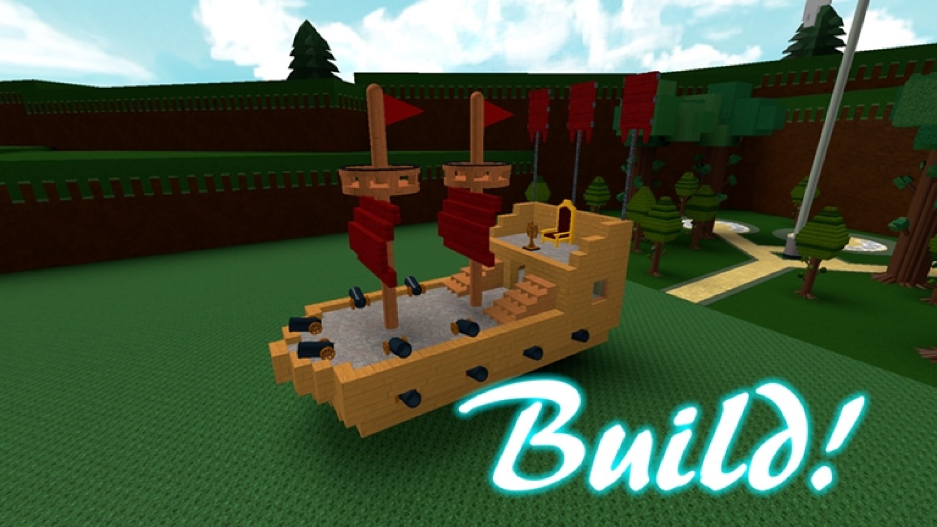 أفضل ألعاب Roblox - بناء قارب لقارب الكنز مع الكلمة