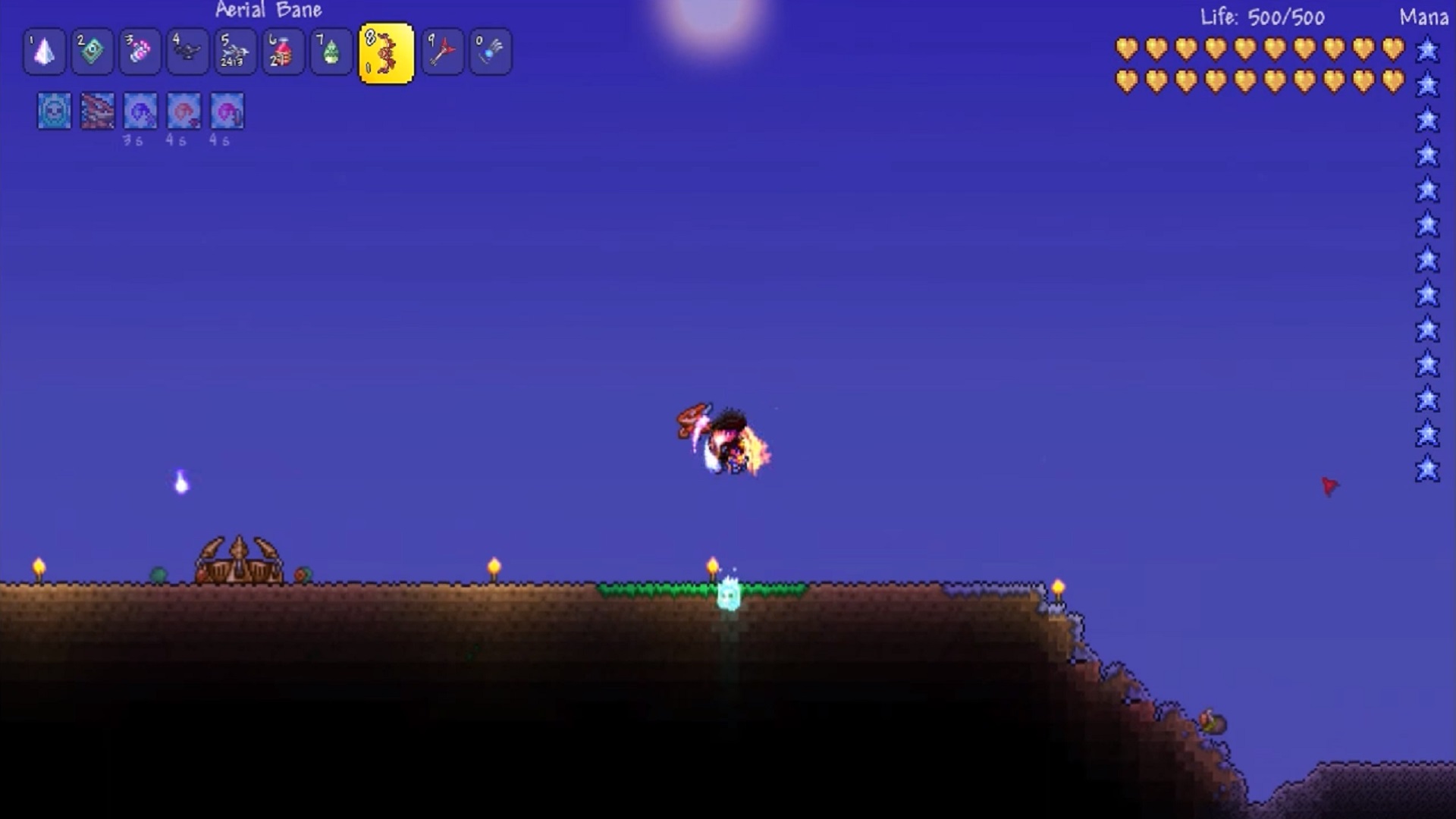 Betsy's Terraria wings in action