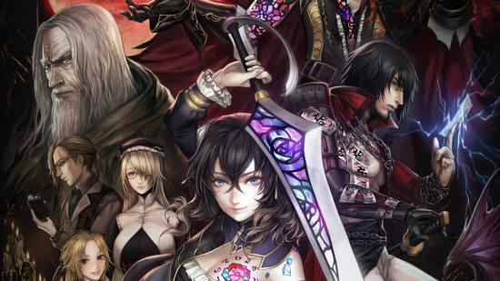 Bloodstained cast artwork