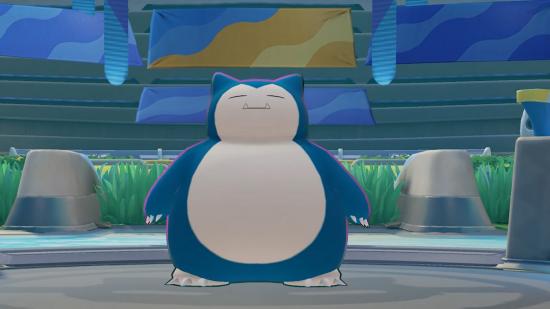 Snorlax in the arena