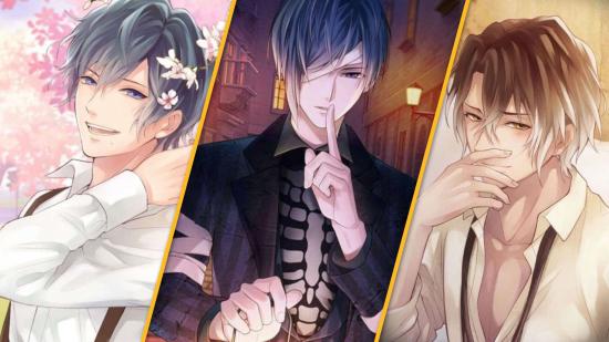 Ikemen Vampire characters; Arthur, Jean, and Leonardo