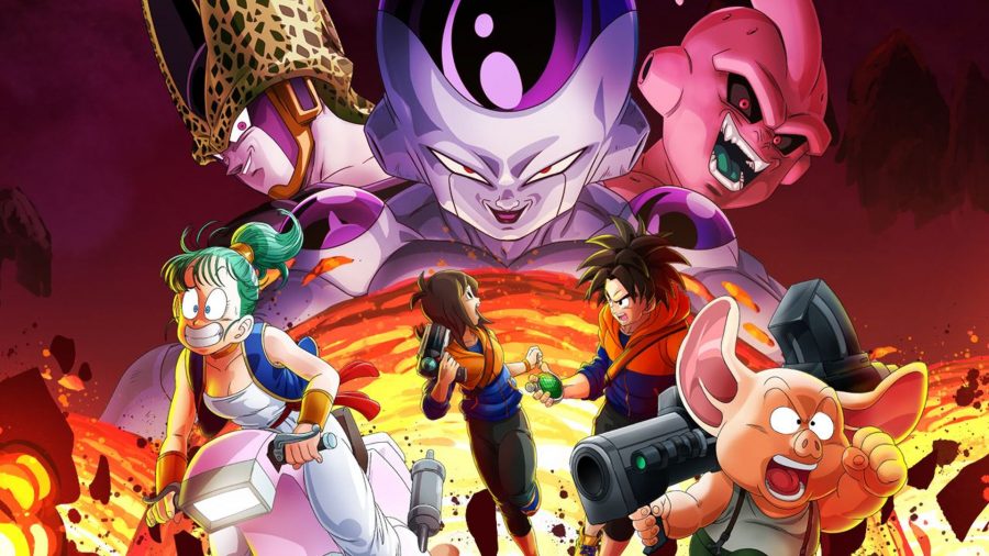 Dragon Ball: The Breakers promo image showing multiple characters