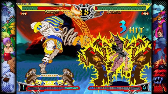 best switch fighting games: a pixelated scene shows a mummy fighting another player and using a devestating attack 