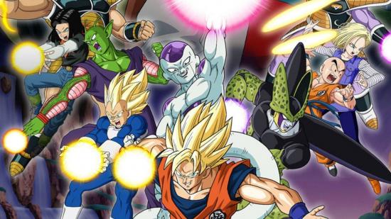 Art featuring characters in our Dragon Ball FighterZ tier list