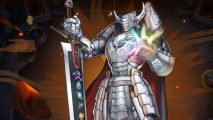 Gem-Knight Master Diamond animation on summoning in-game