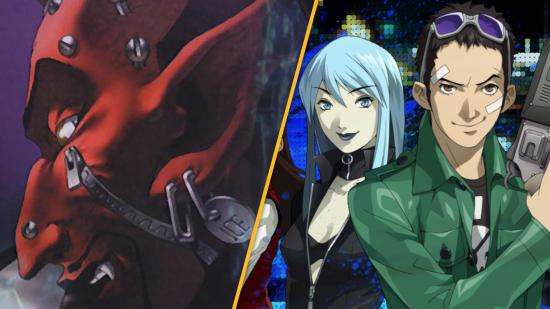 Custom header with images form the Soul Hackers games
