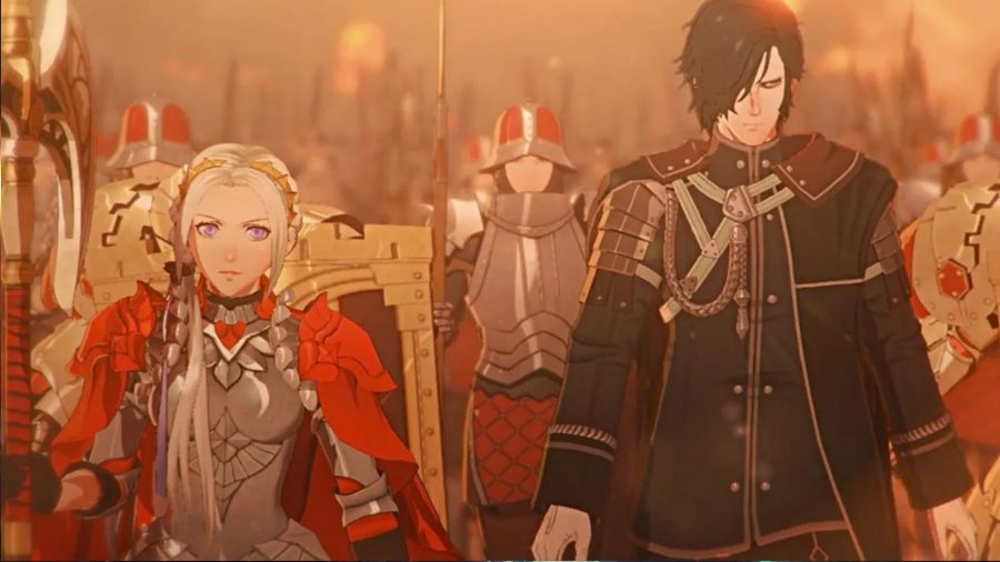Edelgard from Fire Emblem Three Houses, featuring in Fire Emblem Warriors: Three Hopes
