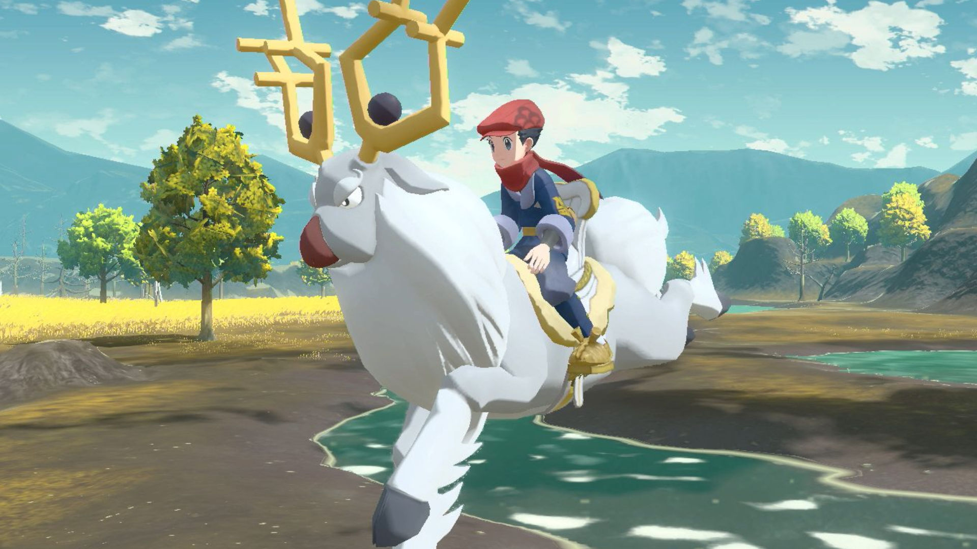 Voltorb found in the Hisui region of the Pokémon Legends: Arceus