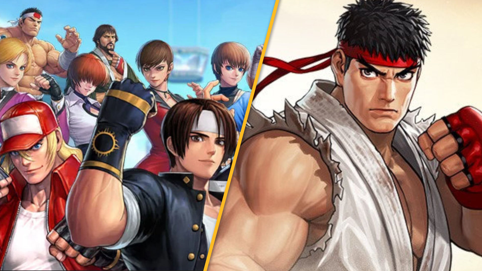 The King of Fighters Allstar is teaming with Street Fighter