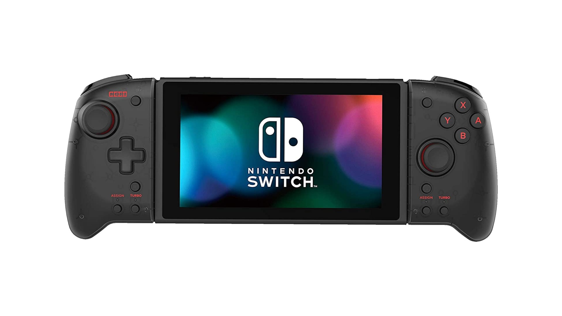 Kontroler Nintendo Switch dryfuje?  Wypróbuj Hori Split Pad Pro, na zdjęciu.  Zdjęcie przedstawia kontroler przypominający dwa duże joy-cony.