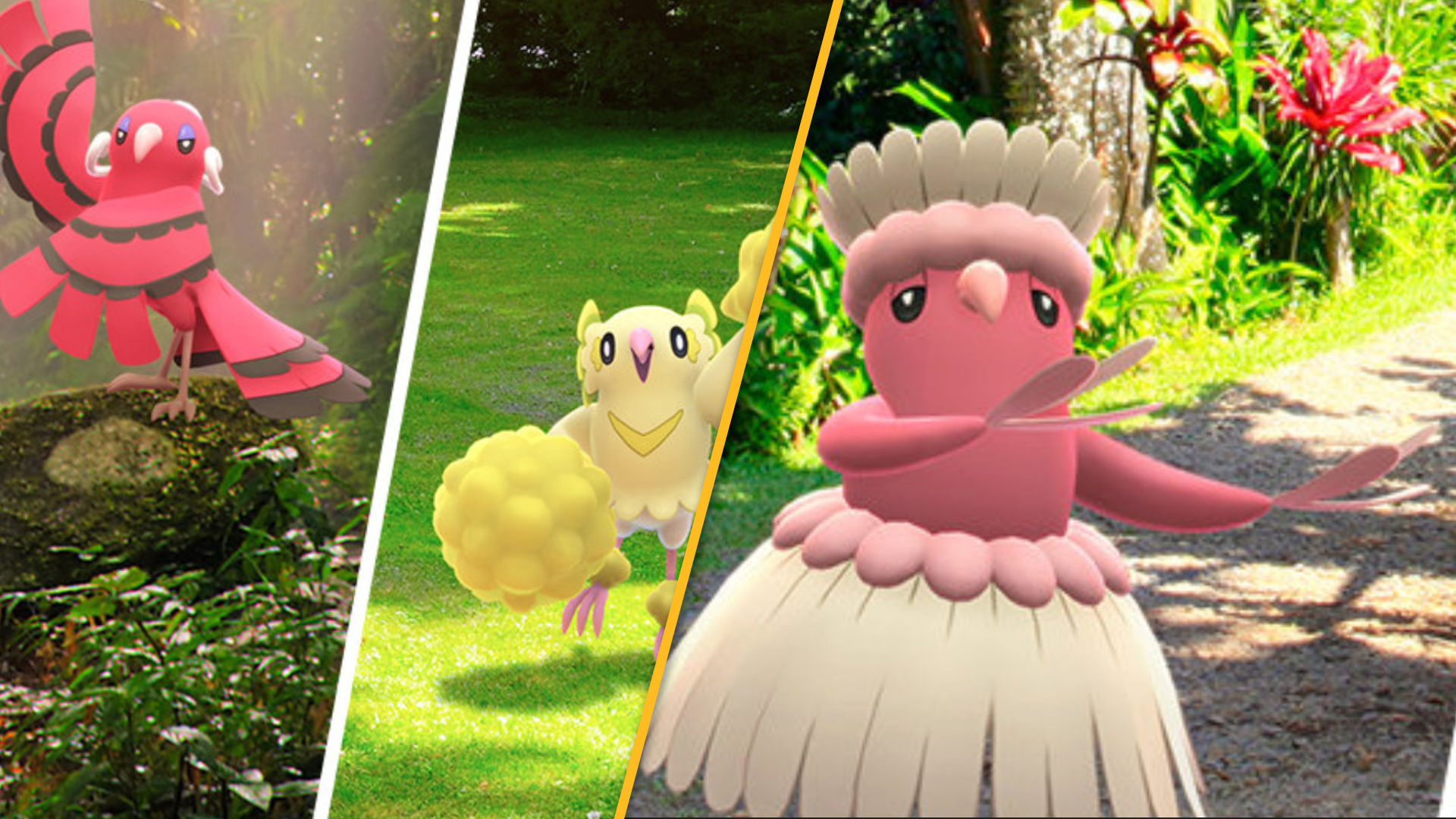 Oricorio makes its Pokémon Go debut in the Festival of Colors Pocket