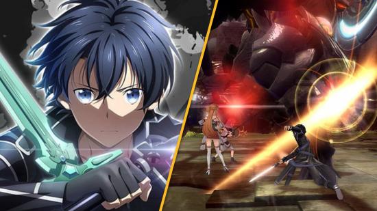 Kirito and some action from SAO Hollow Realization