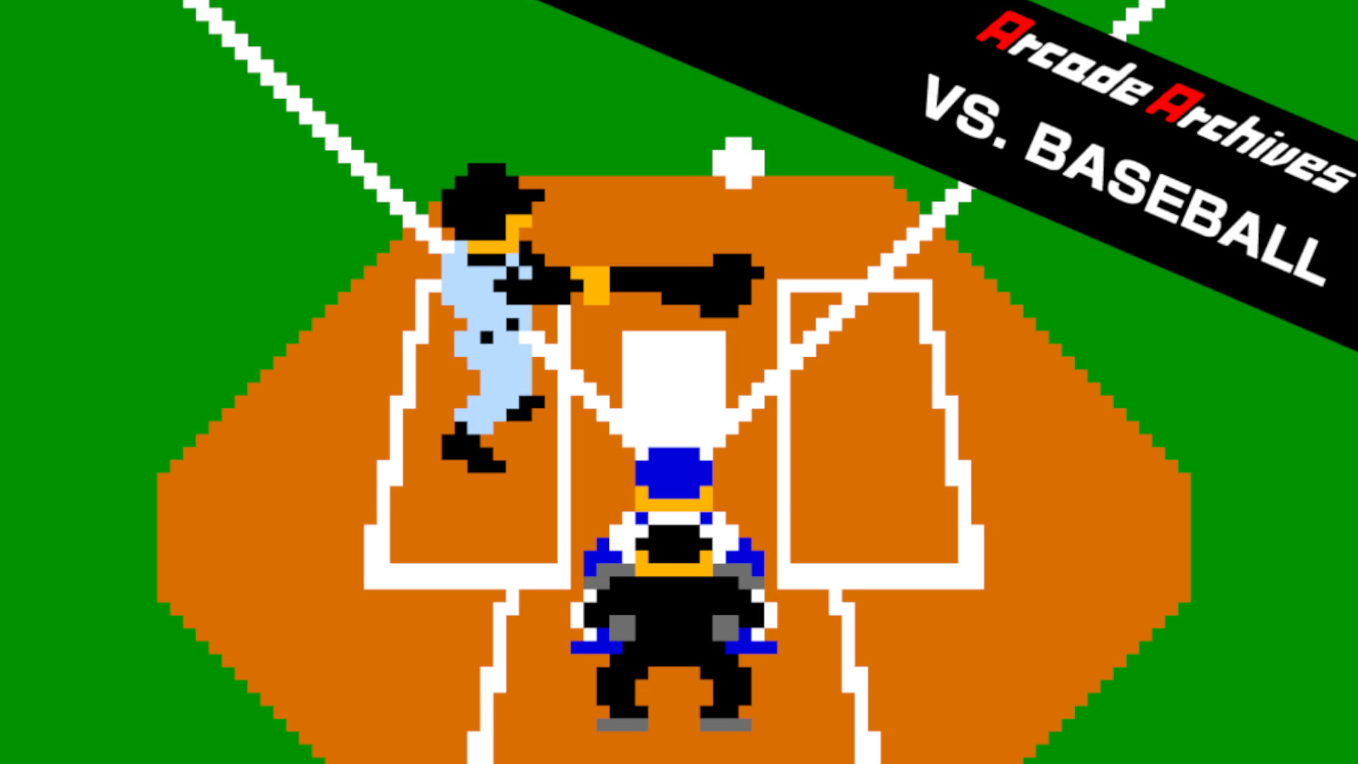 Cover for Arcade Archives VS Baseball, one of the arcade archives baseball games from the collection