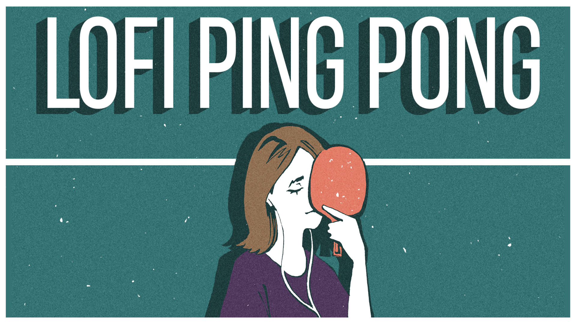 Cover art for Lofi Ping Pong, one of the indie ping pong games on Switch