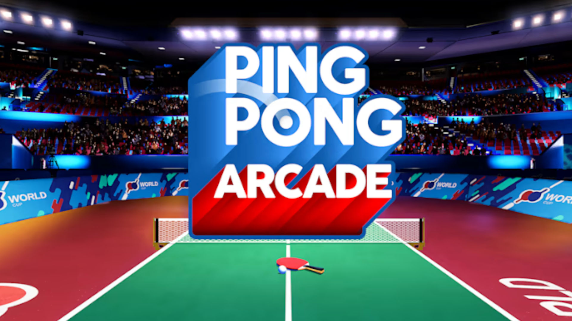 Ping Pong Arcade, one of the upcoming ping pong games on Switch