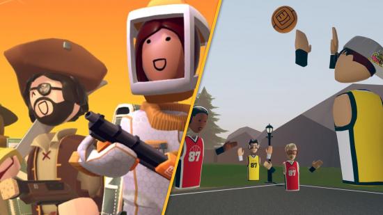 Rec Room and basketball