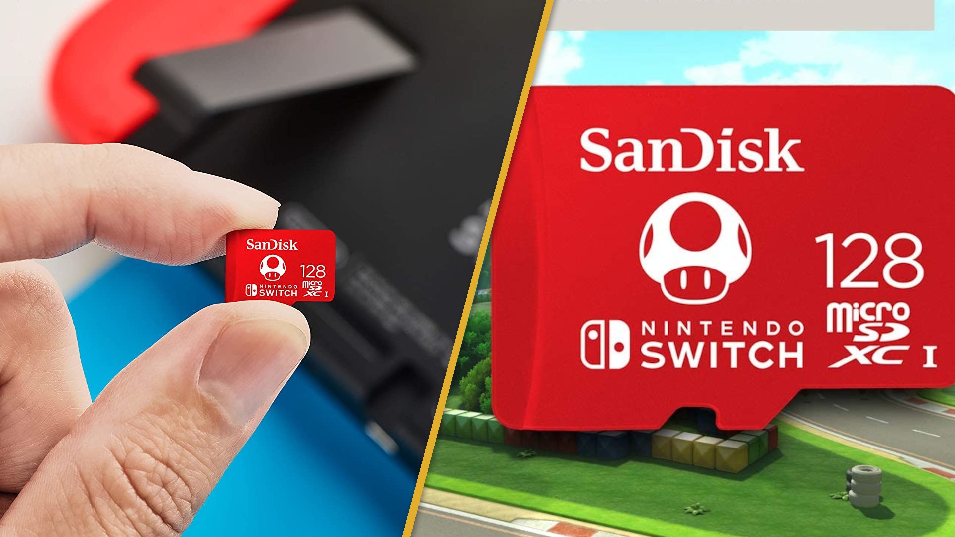 SanDisk 128GB microSDXC Card for the Nintendo Switch - 2-Pack 