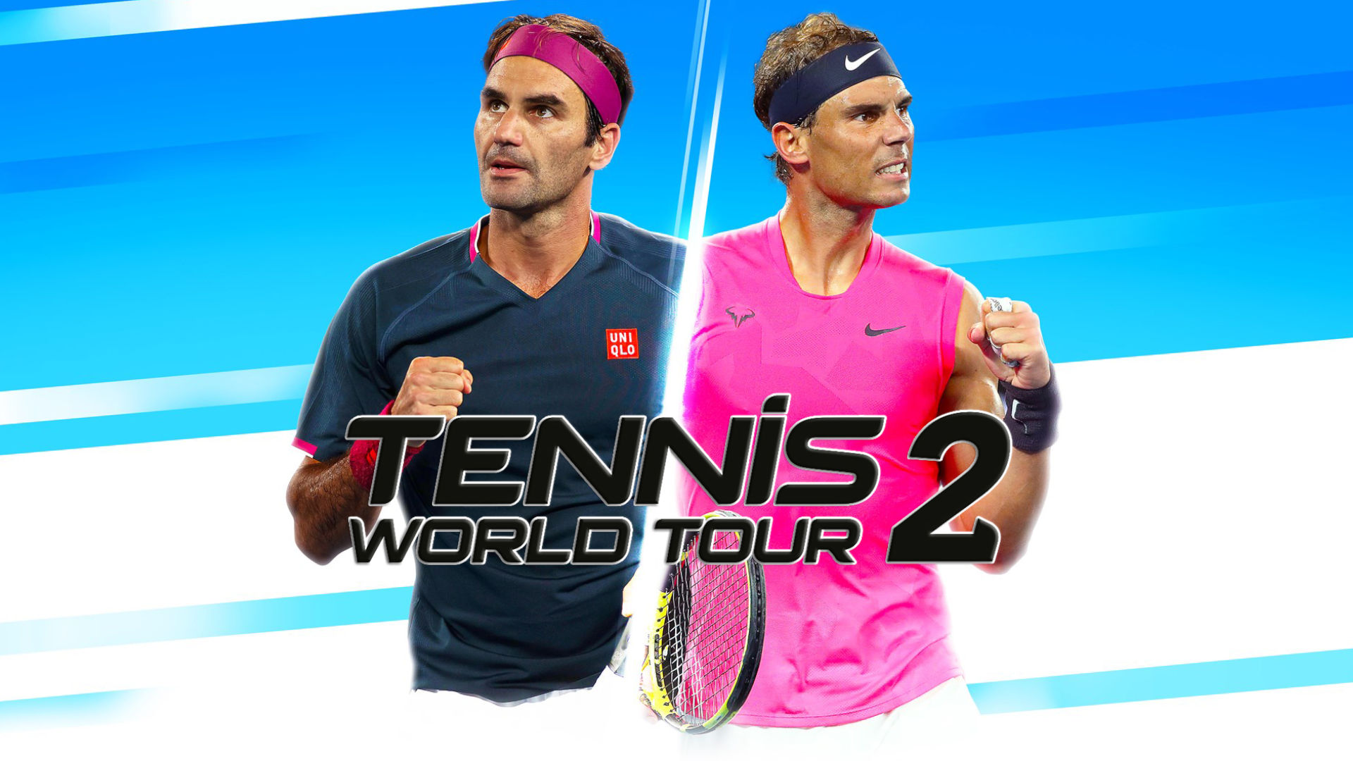 Cover art for Tennis World Tour 2, one of the more realistic tennis games
