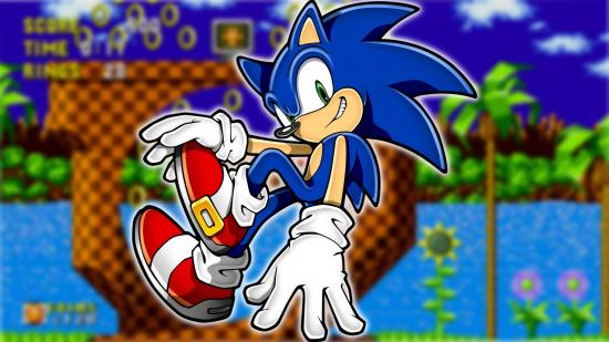 Sonic the Hedgehog: Sonic the Hedgehog is visisble