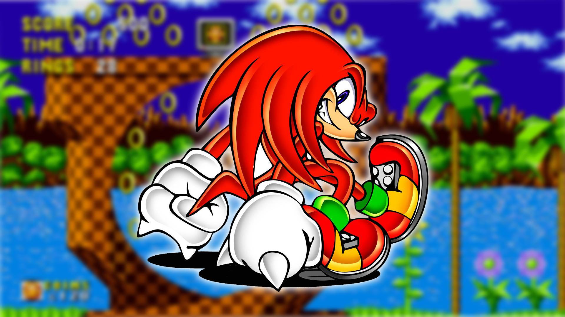 Sonic the Hedgehog: Knuckles the Echidna is visible