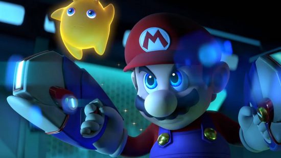 best Switch upcoming games: a pre-release screenshot shows the game Mario + Rabbids: Sparks of Hope
