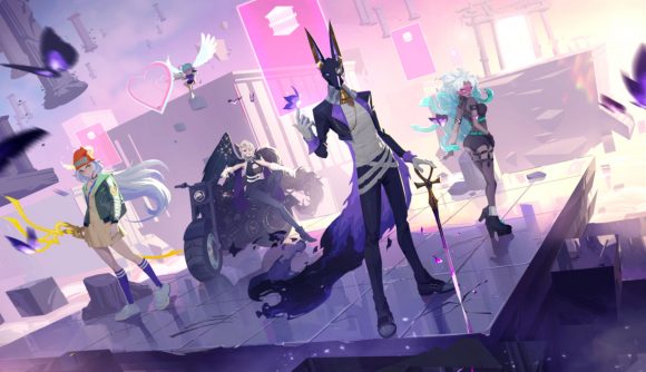 Key art of characters from Dislyte