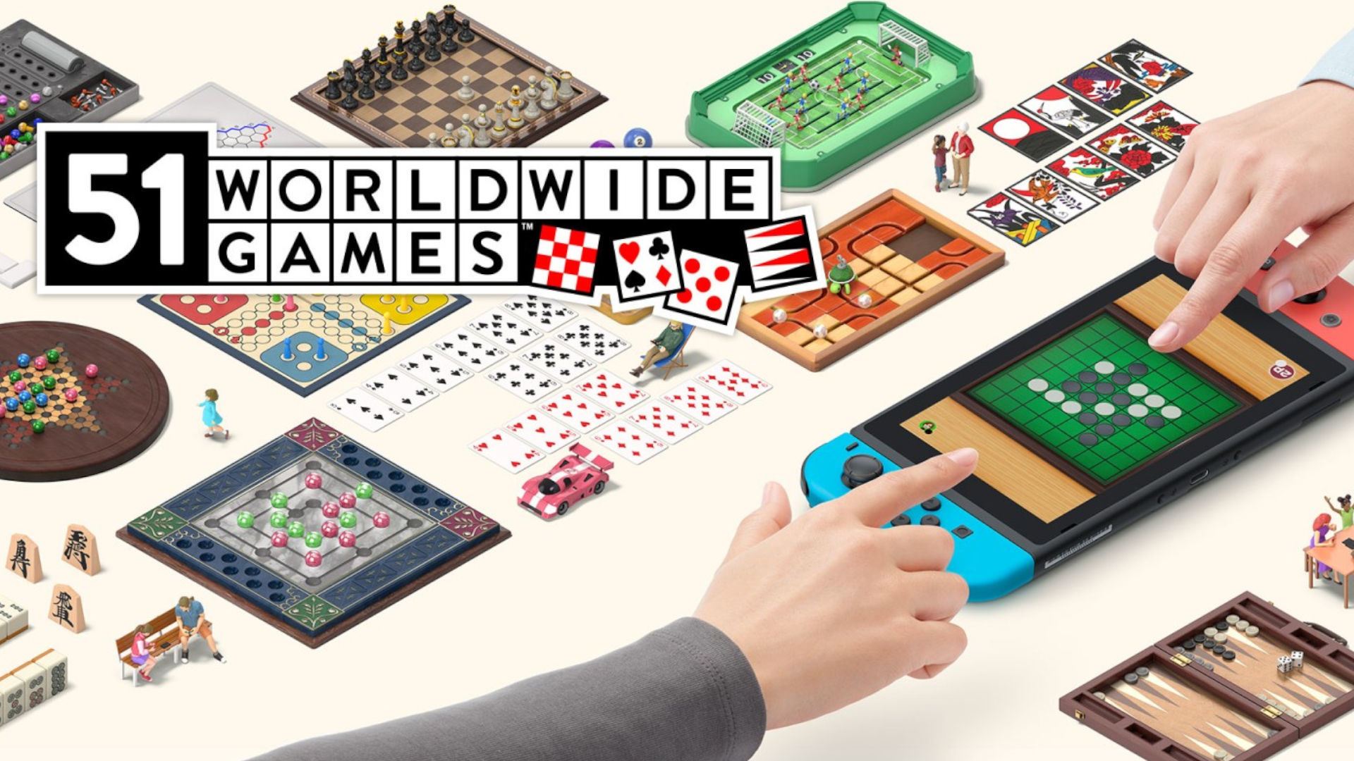 Cover art for 51 Worldwide Games, which includes two poker games in its collection