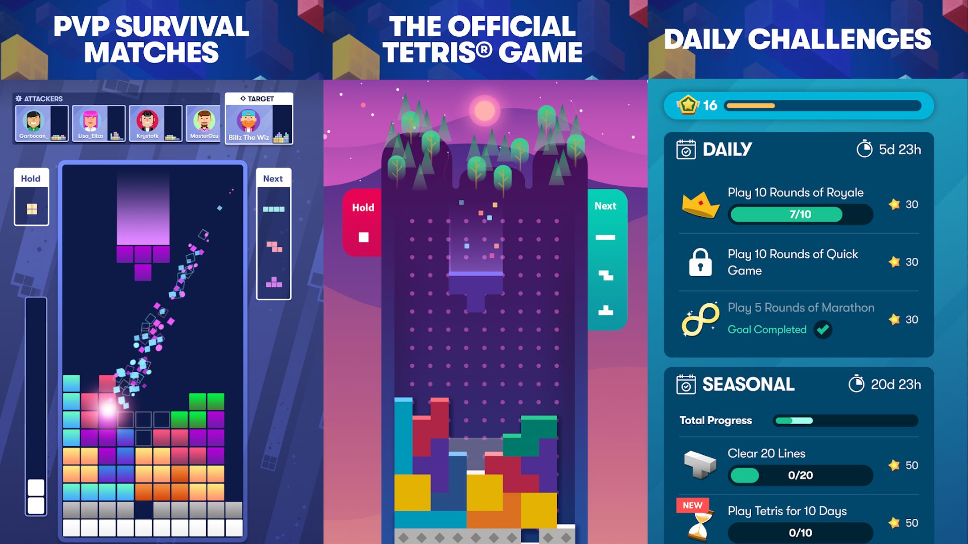 Modernist building blocks feature in Tetris-inspired mobile game