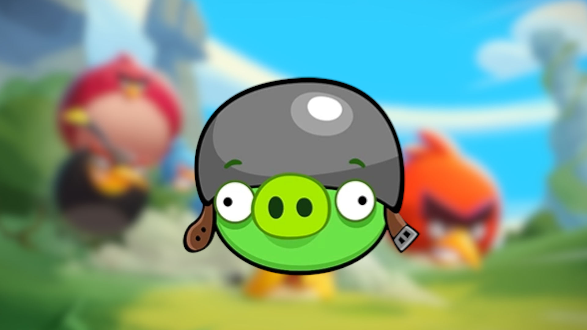 Angry Birds character Corporal Pig