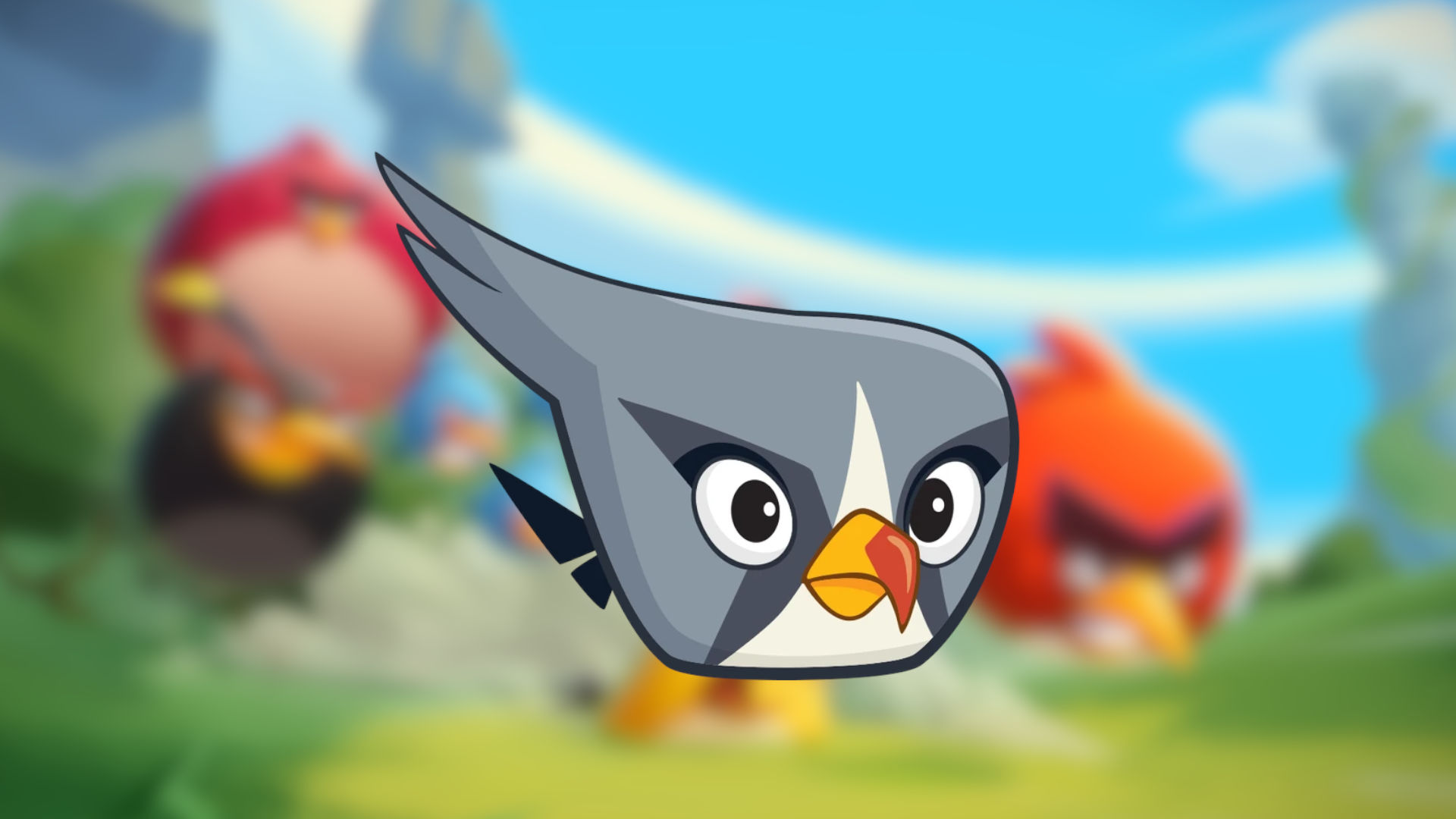 Angry Birds character Silver