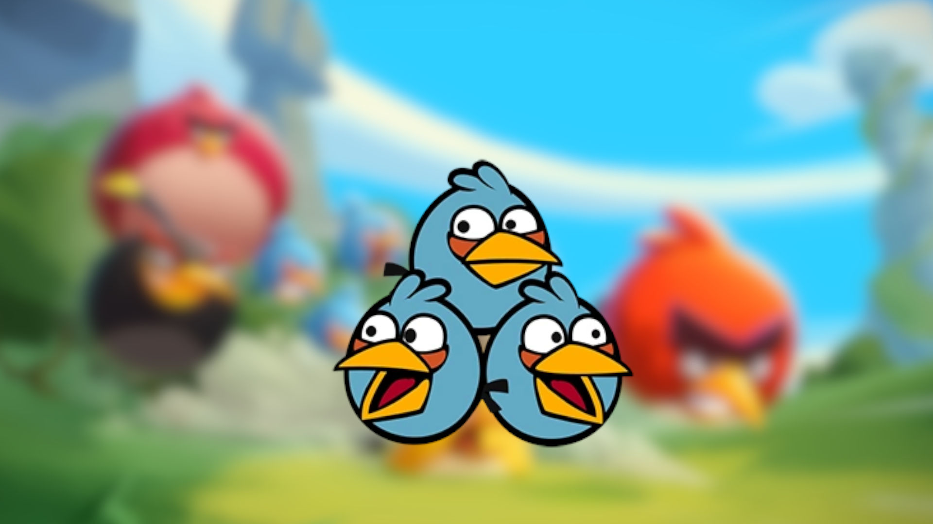 Angry Birds characters the Blues