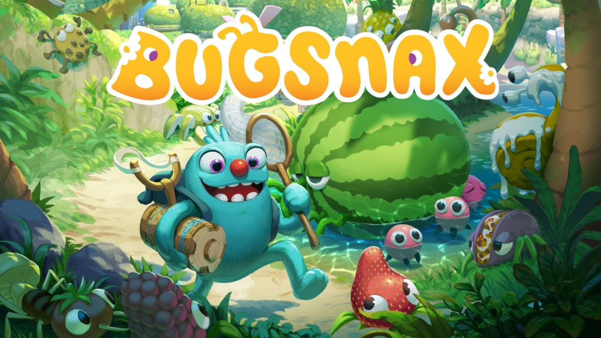 Cover art for Bugsnax, one of our boy games picks