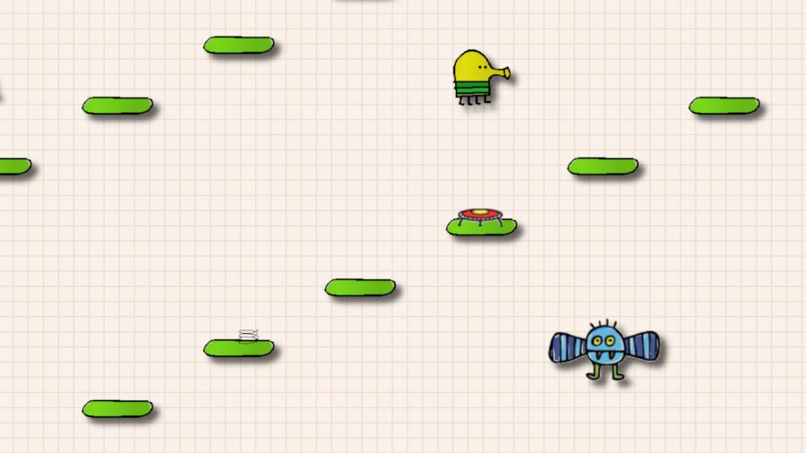 Game screenshot for Doodle Jump online guide