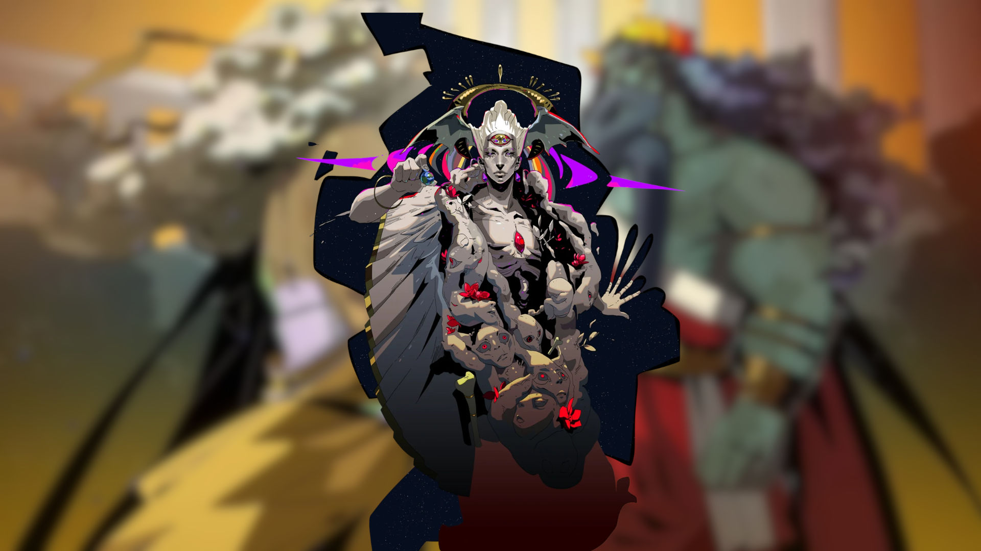 Key art of Chaos, one of the many Hades characters