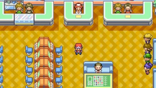 Pokémon Game Corner screenshot from Pokémon Heart Gold and Fire Red