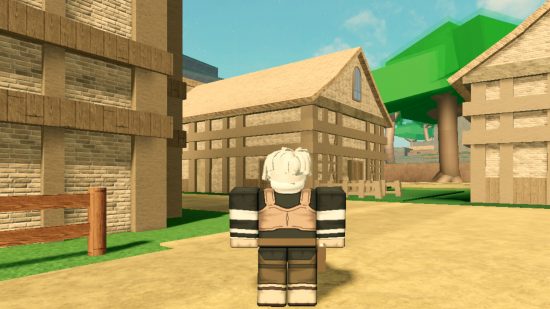 Screenshot of a Roblox character in Era of Althea for Era of Althea codes guide