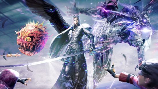 Final Fantasy: Firsy Soldier variant mode - Sephiroth looking high and mighty