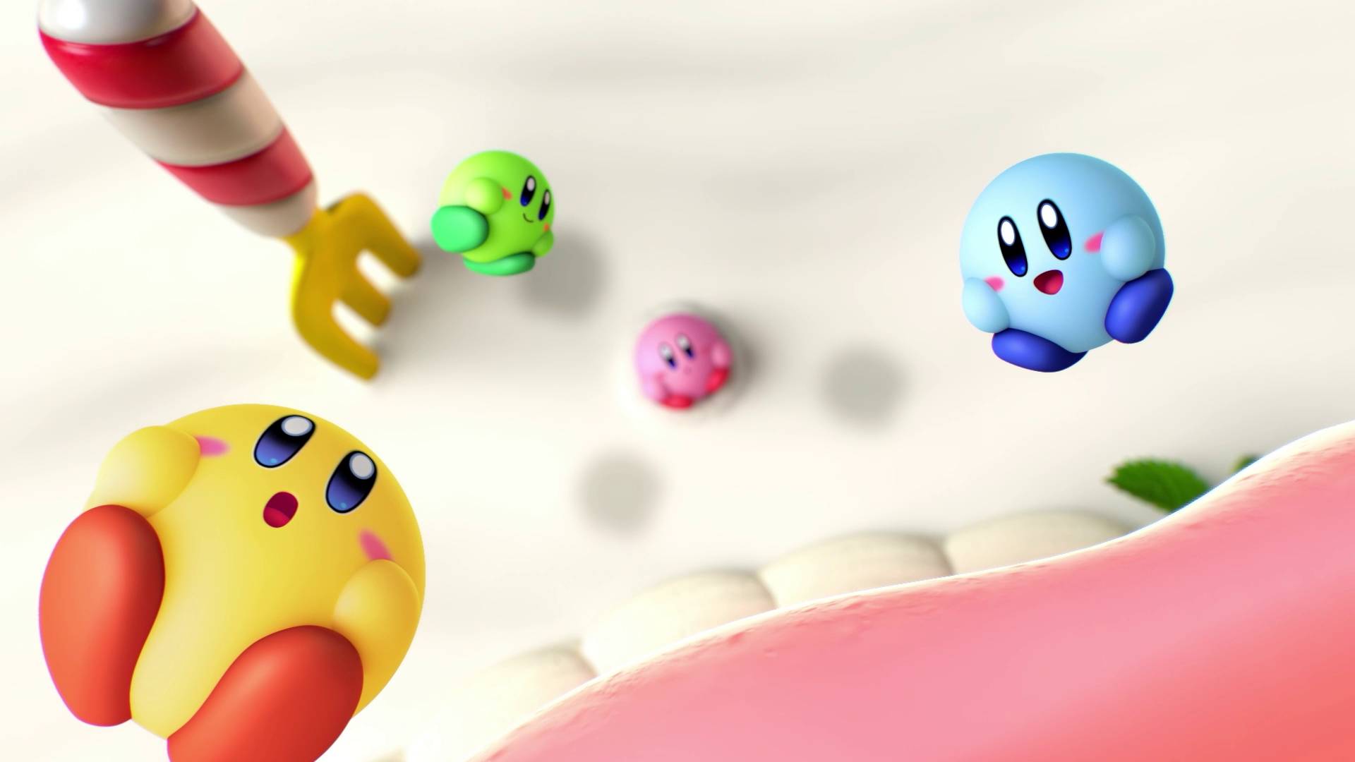 Kirby’s Dream Buffet review - sundae, Kirby sundae