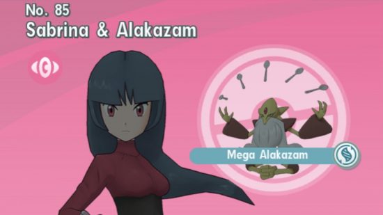 Pokémon Masters tier list Sabrina and Alakazam