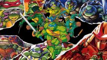 TMNT the cowabunga collection review: the turtles charging forward with weapons raised