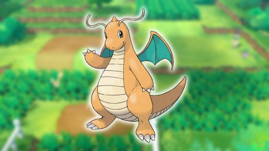 best gen 1 Pokemon: key art shows the Pokemon Dragonite