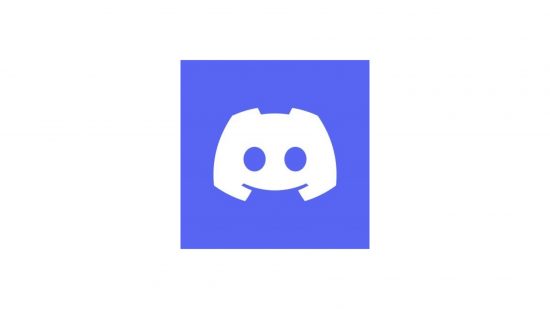 Discord download - the Discord logo on top of a white background