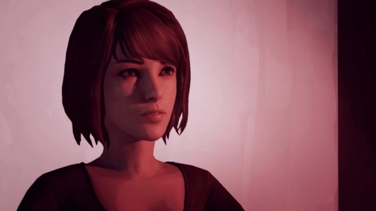 Life is Strange Remastered Collection review - Max stood in front of a photography screen