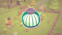 Ooblets froobtose: a round jar full of a liquid is shown