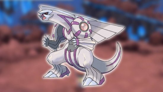 Pokemon Go Palkia: key art shows the space dragon Pokemon known as Palkia