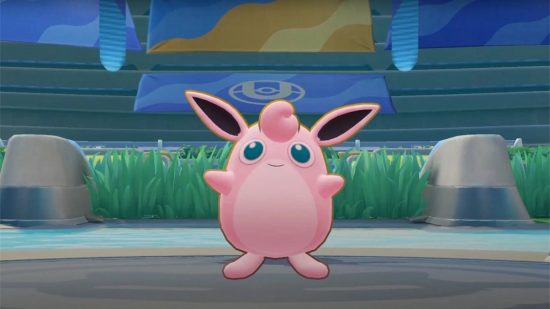 Rangliste von Pokémon Unite – Wifflytuff in der Arena