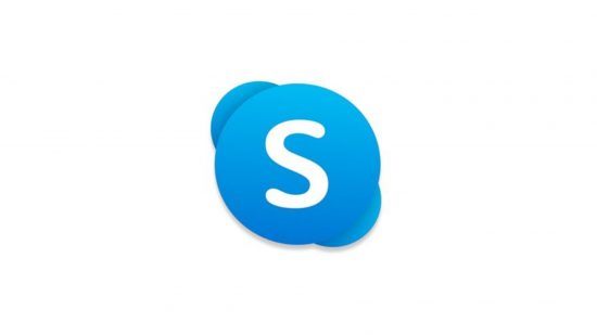 Skype download - the Skype on top of a white background