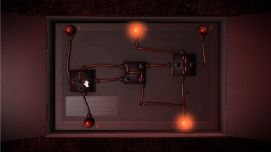 White Day: A Labyrinth Named School Switch review - a wire-based puzzle