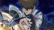 Kaiba using the might of his blue eyes white dragon in Yugioh Cross Duel for Yugioh cross duel download guide