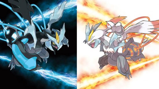 Best Pokémon games - the two legendaries from Pokémon Black and White 2